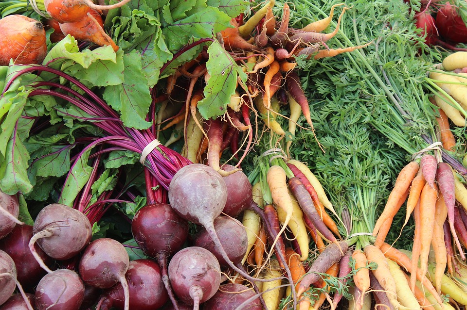 beets and carrots