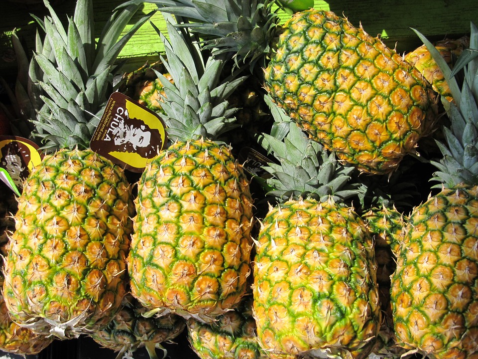 Golden Pineapples from Costa Rica